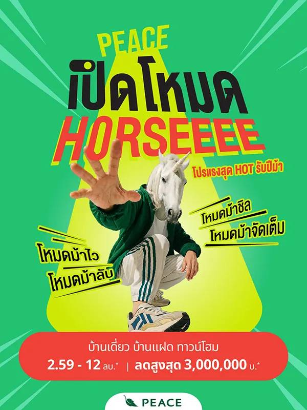 Banner Promotion | Peace & Living